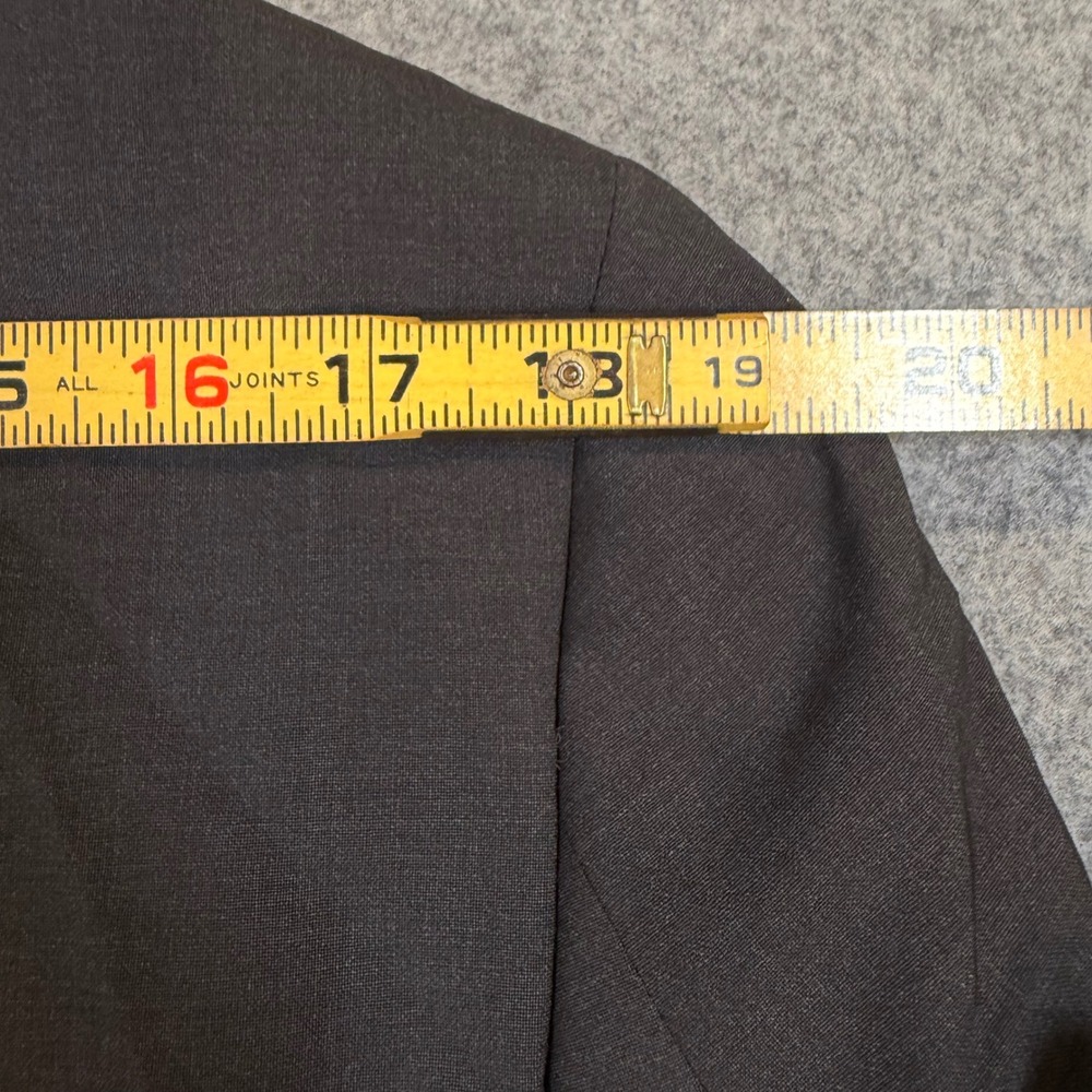 Calvin Klein Maxwell Slim Fit Blazer Charcoal Gray 40S MXLL17EZ0000 - Picture 10 of 12